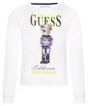 Толстовка Regular fit Guess, белый - фото