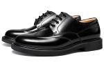 Мужские черные туфли THOM WILLS, черные (глянцевая кожа) - фото 2