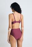 Брифы Chantelle PULP PLAY HIGH WAISTED FULL BRIEF, Sienna/Mottled Bordeaux - фото 3