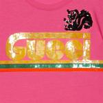 Футболка женская Gucci, фуксия - фото 3