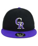 Кепка Colorado Rockies Authentic Collection 59FIFTY New Era - фото 2