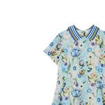 Детское платье Burberry Kids, цвет Light cream - фото 3