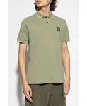 Поло с логотипом Stone Island, зеленый - фото 3