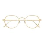 Cartier Овальные очки в оправе, Gold - фото 3