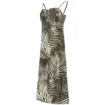 Платье Only Nova Life Vis Alexa Long, зеленый - фото 2