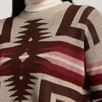 Хлопковый пуловер Montera Pendleton, коричневый - фото 2