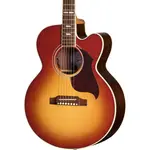 Электроакустическая гитара Gibson Parlor Rosewood EC - Розовое дерево с эффектом бурста - фото