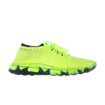 Кроссовки Maison Margiela Knit Trainer 'Painted Crackle', желтый - фото