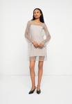 Платье Samsøe Samsøe MALLY SHORT DRESS, Pumice Stone/Beige - фото 4