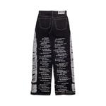 Брюки Who Decides War Ultra Flare Denim, Coal - фото 2