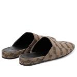 Тапочки cosy mules 'bb monogram brown' Balenciaga, коричневый - фото 4
