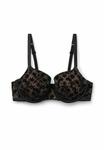 Бюстгальтер Tezenis Underwired bra, Black/Mottled Black - фото 5
