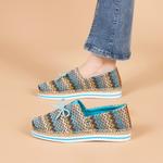 Эспадрильи женские Joy&Mario, синий - фото 21