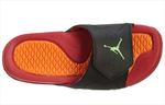 Тапочки hydro 7 retro slide 'bright mandarin' Air Jordan, черный - фото 3