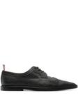 Thom Browne броги с заостренным носком, черный - фото