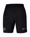 Мужские черные шорты Purdue Boilermakers 2024/25 Sideline Performance Woven Nike - фото 2