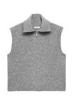 Топ Mango Kids TEEN, Mottled Grey - фото 4
