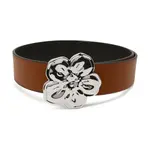 Двусторонний кожаный ремень Kenzo, черный - фото 2