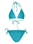 Фактурное бикини Ema Paramidonna, синий - фото