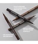 Карандаш для бровей IsaDora Brow Fine Liner, Nr. 41 - Taupe, 1.1 ml - фото 6