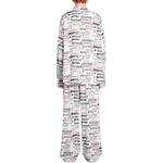 Рубашка мужская Balenciaga Logo-print, черный / белый - фото 7