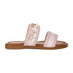 Женские слипоны Shellfish raffia London Rag, Pink - фото 2