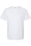Футболка средней толщины Gildan Softstyle, белый - фото