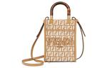 FENDI Соломенная сумка тоут - фото