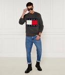 Джемпер мужской Tommy Jeans с логотипом бренда, серый - фото 2