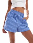 ONLY шорты в сине-белую полоску - фото 2
