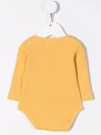 Knot ромпер с длинными рукавами, желтый - фото 2
