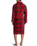 Мужской халат Polo Ralph Lauren Microfiber Plush, Red Plaid - фото 2