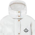 Пуховик женский белый Louis Vuitton - фото 5