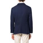 Однобортный длинный пиджак Brunello Cucinelli, синий - фото 5