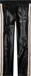 Брюки Palm Angels Like Leather Track Pants 'Black/White', черный - фото 2