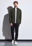 Худи с капюшоном на молнии Street One MEN, Olive - фото 5