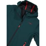 Куртка софтшелл CMP для мальчиков с фиксированным капюшоном 3A00094 - фото 5