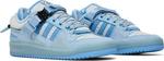 Кроссовки Adidas Bad Bunny x Forum Buckle Low 'Blue Tint', синий - фото 9