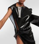 Асимметричное джинсовое платье Rick Owens, черный - фото 4