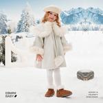 Детские зимние сапоги Kids EBMINI, хаки - фото 10