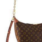 Сумка-хобо Louis Vuitton Loop Monogram, коричневый - фото 8