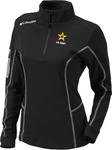 Columbia Golf Women's United States Army Shotgun Pullover, Black - фото