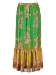 Длинная юбка Pinko, цвет gelb/grün - фото
