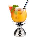 Бокал для коктейля Ананас 0,35 литра Aps, серый - фото 3