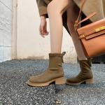 Ботильоны женские Gemeiq, хаки - фото 11