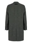 Однобортное пальто Zegna, серый - фото 2