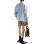 Рубашка мужская синяя Prada, синий - фото 3