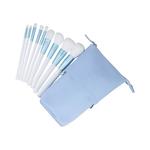 Набор из 9 кистей для макияжа + футляр, Синий Ilū, Basic - фото 2