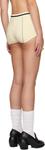 Шорты-кюлоты Off-White с контрастной строчкой AMBUSH - фото 3