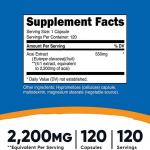 Ягоды асаи Nutricost, 120 капсул - фото 2